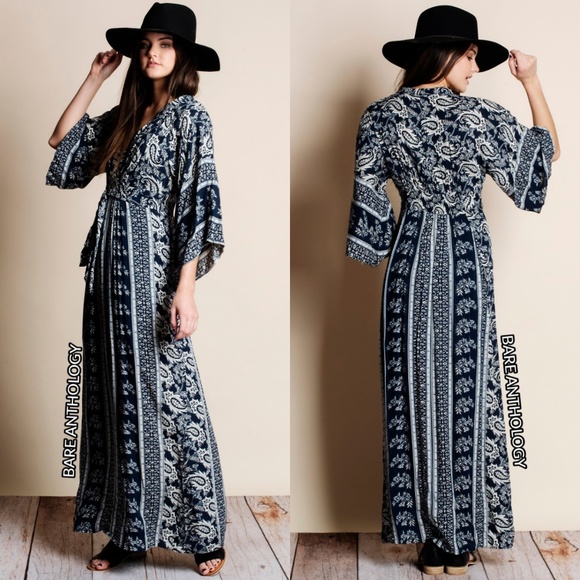 Printed Maxi Dress - Picture 2 of 2